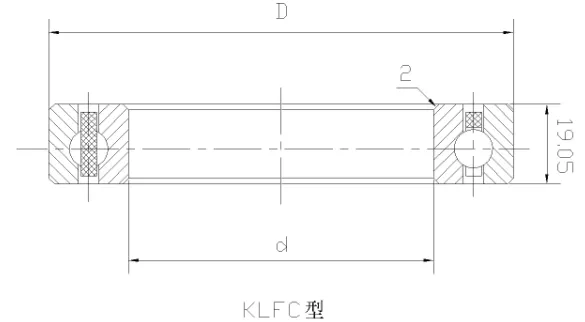 KLFC深沟球等截面薄壁轴 KLFC深沟球等截面薄壁轴